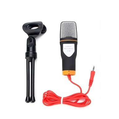 PACK2 SET DE GRABACION PARA PC CON TRIPODE NEGRO PARA STREAMING Y VOZ Y+REGALO STICKER - 2