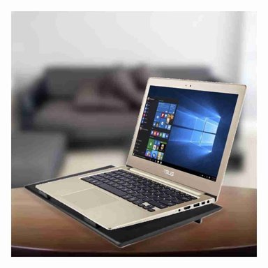 PACK6 COOLER MODERNO PARA LAPTOP A8 NEGRO CON SISTEMA DE AIRE FORZADO - 2