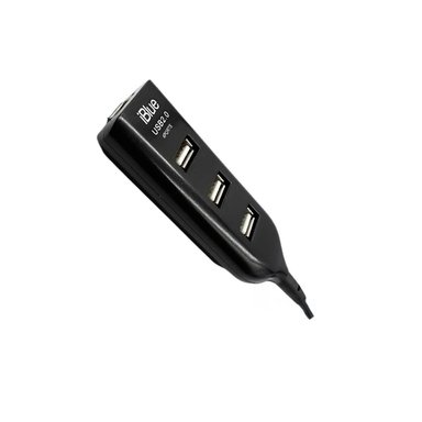 PACK2 CONECTOR ALTA VELOCIDAD USB 4 PUERTOS NEGRO FUNCIONAL Y ADAPTABLE Y+REGALO STICKER - 2
