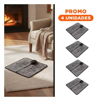 PACK4 HERRAMIENTA ELECTRICA DE PIES NEGRO LIGERA Y VERSATIL PARA RELAJACION Y+REGALO STICKER - 1