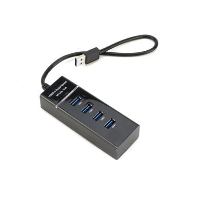 EXTENSOR HUB 303 4 ENTRADAS NEGRO CON CONEXION RAPIDA Y+LIGAS REGALO - 3