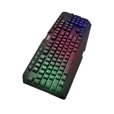 PACK2 PANEL GAMER CON TECLAS RETROILUMINADAS Y MATERIAL RESISTENTE COLOR NEGRO Y+REGALO STICKER - 2