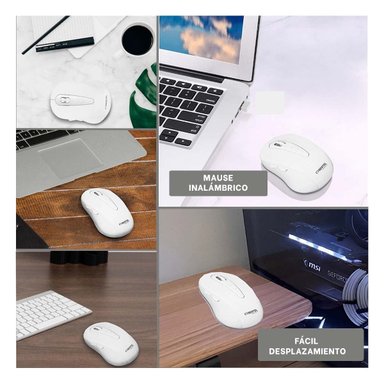 PACK4 DISPOSITIVO CYBERTEL BLANCO DISENO COMPACTO PRECISO PARA LAPTOP Y+REGALO STICKER - 2