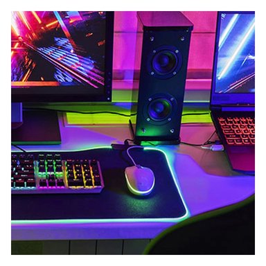 MOUSE GAMER STINGRAY BLANCO PARA OFICINA CON ALTA PRECISION Y+PAPEL REGALO - 2
