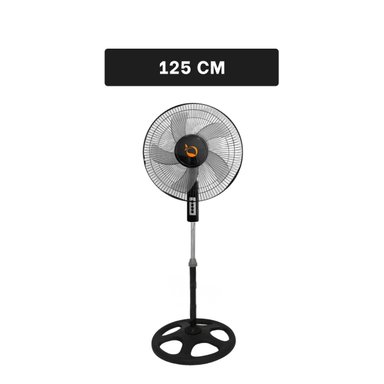 CLIMATIZADOR ELECTRICO 16PULG NEGRO CON PLOMO OSCILANTE SILENCIOSO Y+POST IT - 4
