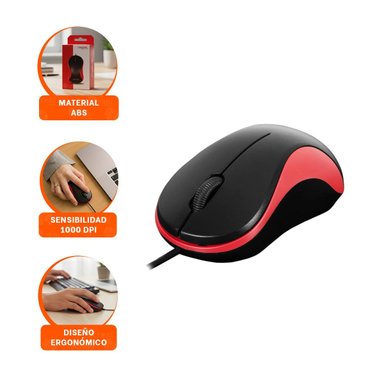 DISPOSITIVO CYBERTEL ROJO Y NEGRO CON CONEXION USB ESTABLE - 3