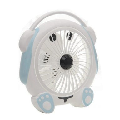 PACK2 REFRIGERADOR MINI BLANCO CON CELESTE DE MESA PERRITO PORTATIL CONFIABLE Y+REGALO STICKER - 2