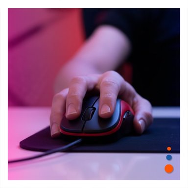 MOUSE CYBERTEL ROJO Y NEGRO USB CON DISENO DEPORTIVO Y+LIGAS REGALO - 1