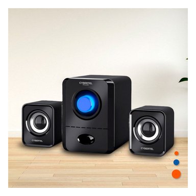 SPEAKER CYBERTEL KILLER NEGRO CON SONIDO CLARO Y CONEXION INALAMBRICA - 2
