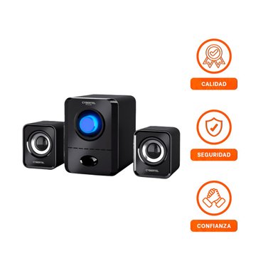 SPEAKER CYBERTEL KILLER NEGRO CON SONIDO CLARO Y CONEXION INALAMBRICA - 3