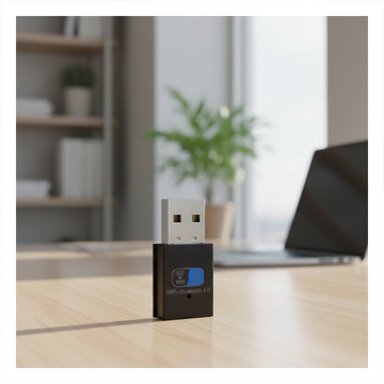 PACK6 TERMINAL USB QUE PERMITE ACCESO A INTERNET INALAMBRICO EN LAPTOP NEGRO 300MBPS - 3