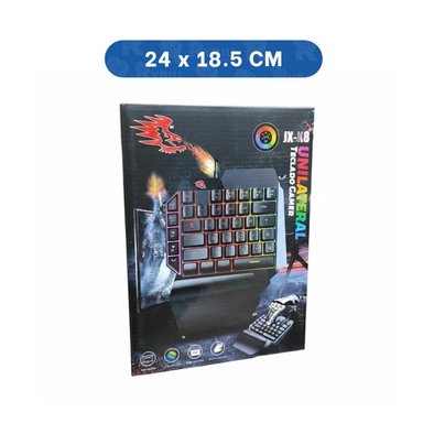 ACCESORIO DE JUEGO COMPACTO CON TECLAS OPTIMIZADAS PARA MANO IZQUIERDA NEGRO Y+PAPEL REGALO - 4