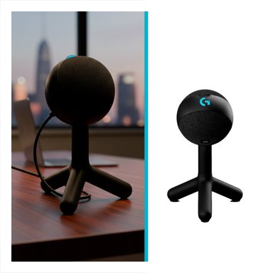 EQUIPO QUE OPTIMIZA AUDIO EN JUEGOS Y STREAMING CIRCULAR NEGRO Y+POST IT - 4