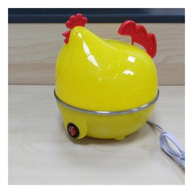 COCEDOR PRACTICO GALLINA DE HUEVOS AMARILLO ELECTRICO Y+POST IT - 2