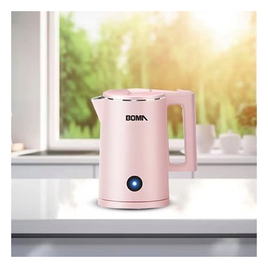 PACK6 TETERA ELECTRICA 1800ML ROSADO CON SISTEMA SEGURO Y RESISTENTE Y+REGALO STICKER - 5