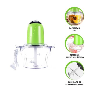EQUIPO DE COCINA 2L VERDE POTENTE Y FUNCIONAL PARA HOGAR - 3