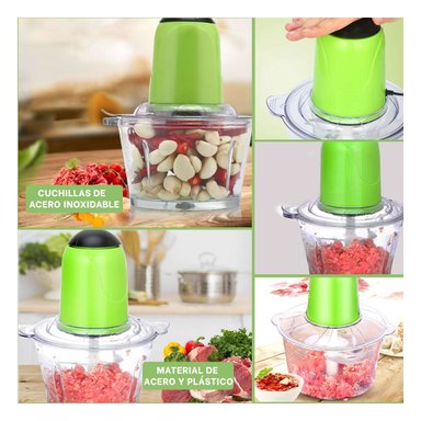 MAQUINA MULTIFUNCIONAL DE ALIMENTOS 2L VERDE POTENTE Y DURADERA Y+POST IT - 5