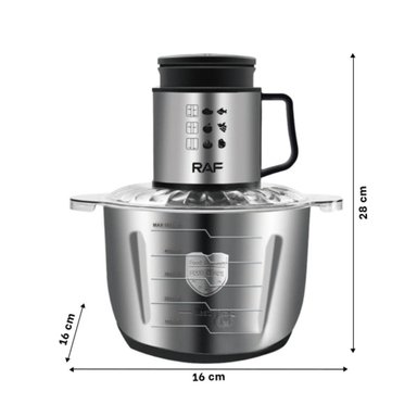 APARATO PROCESADOR RAF PICATODO POTENTE PARA COCINA Y+PAPEL REGALO - 4
