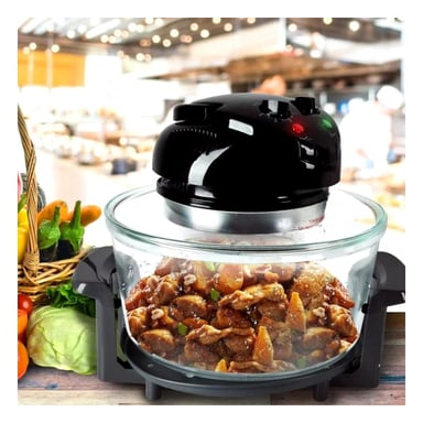 PACK2 COCINA 3 EN 1 12 LITROS COLOR NEGRO Y TRANSPARENTE VERSATIL Y FACIL DE USAR - 3
