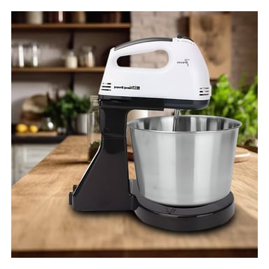 PACK4 TRITURADORA ELECTRICA PEDESTAL CON TAZON 2L COLOR BLANCO Y+REGALO STICKER - 3