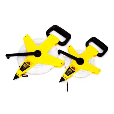 PACK4 MEDIDOR RESISTENTE 50MT CON ASA AMARILLO PARA CAMPO Y+PAPEL REGALO - 3