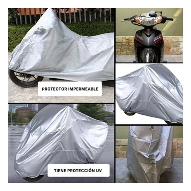 PACK6 CAPAS AJUSTABLES PARA MOTO DE USO DIARIO Y+PAPEL REGALO - 3
