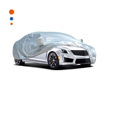 CUBIERTA AUTOMOTRIZ XL 540X175X120CM GRIS PROTECCION EXTERIOR Y+PAPEL REGALO - 1