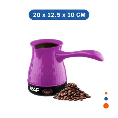 PACK6 DISPOSITIVO POTENTE DE PLASTICO 500ML MORADO TURCO ACERO INOXIDABLE - 4