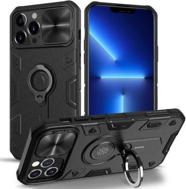 CASE IPHONE 14 PRO NILLKIN FUNDA CAMSHIELD ARMOR NEGRO - 1