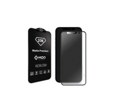 PROTECTOR PANTALLA IPHONE 12 PRO MICA BLACK EDITION 20K MATE - 1