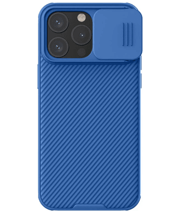 CASE IPHONE 15 PRO NILLKIN FUNDA CAMSHIELD HIBRIDA AZUL - 1