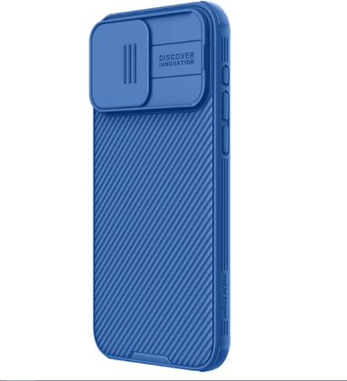 CASE IPHONE 15 PRO NILLKIN FUNDA CAMSHIELD HIBRIDA AZUL - 2
