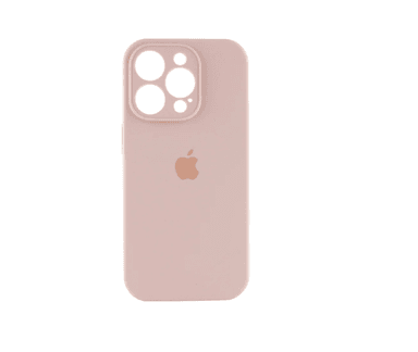 CASE IPHONE 15 PRO MAX BEIGE SILICON + VIDRIO TEMPLADO - 2