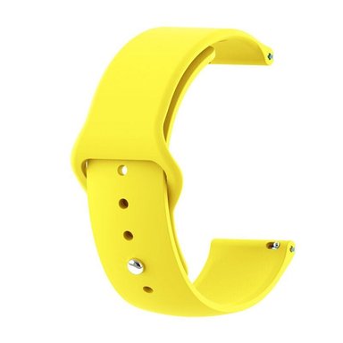 CORREA PARA SAMSUNG AMAZFIT 22MM SILICON AMARILLO - 1