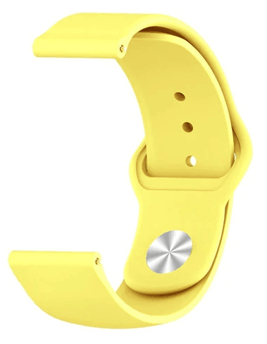 CORREA PARA SAMSUNG AMAZFIT 22MM SILICON AMARILLO - 2