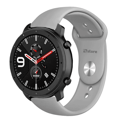 CORREA PARA SAMSUNG AMAZFIT 22MM SILICON GRIS - 1