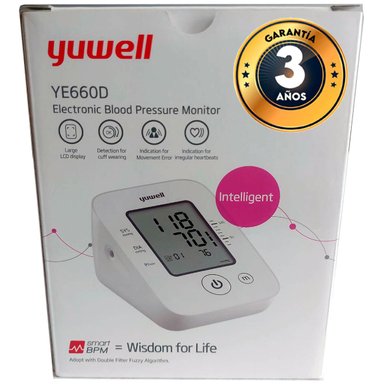 TENSIÓMETRO YUWELL YE660D TENSIOMETRO DIGITAL DE BRAZO CON VOZ - 3