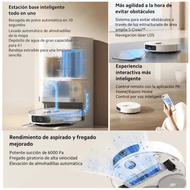 ASPIRADORA INTELIGENTE XIAOMI ROBOT VACUUM X20+ EU - 4