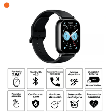 SMARTWATCH XIAOMI 5 LITE NEGRO REDMI WATCH - 2