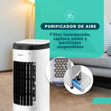 ENFRIADOR DE AIRE Y VENTILADOR 4 EN 1 KENDAL - 5
