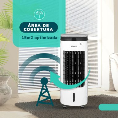 ENFRIADOR DE AIRE Y VENTILADOR 4 EN 1 KENDAL - 6