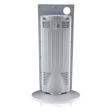 ESTUFA ELÉCTRICA FIBRA DE CARBONO KENDAL 1000W OSCILANTE CALEFACTOR SILVER - 3