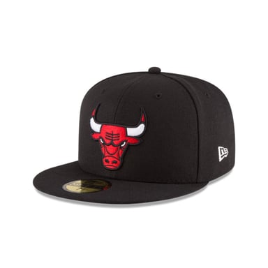 GORRA CHICAGO BULLS NBA 59FIFTY BLACK - 1