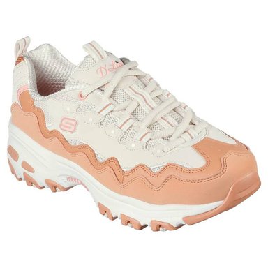 ZAPATILLAS RUNNING SKECHERS GET WAVY 149792-NTPK - BEIGE - 1