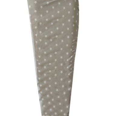 SABANAS BAJERAS BABYTU ESTRELLITA 1 PLAZA 180 HILOS GRIS ESTAMPADAS AJUSTABLES PACK 2 UND - 4