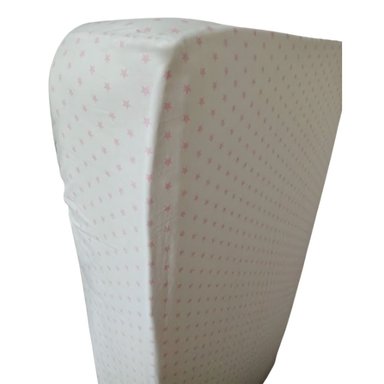 SABANAS BAJERAS AJUSTABLES TALLA 1 PLAZA DISEÑO ESTRELLITAS ROSADA - 3