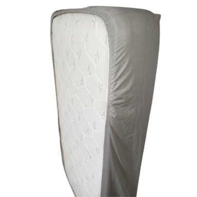 SABANAS BAJERAS AJUSTABLES TALLA 2 PLAZAS COLOR PLOMO PACK ( 2 UND ) - 3