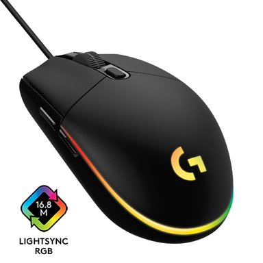Mouse Logitech G203 LIGHTSYNC para Gaming Negro - 1