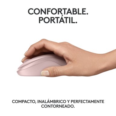 MOUSE INALÁMBRICO LOGITECH BLUETOOTH M240 SILENT WIRELESS ROSE - 4