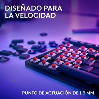 Teclado inalámbrico Logitech G515 LIGHTSPEED TKL para juegos Negro - 2